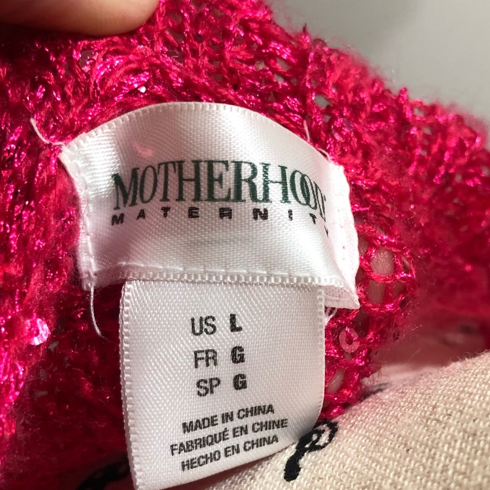 Women’s Long Sleeve Sequin Sweater- Motherhood Maternity - $15 - Picture 6 of 6
